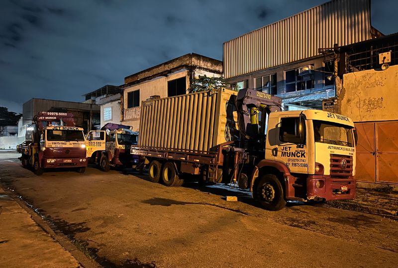 Locação de containers