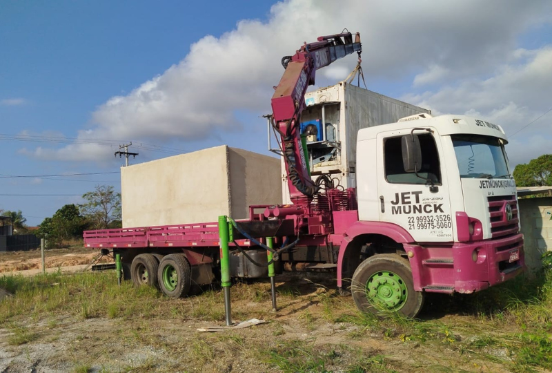 Caminhão Munck para Mudança