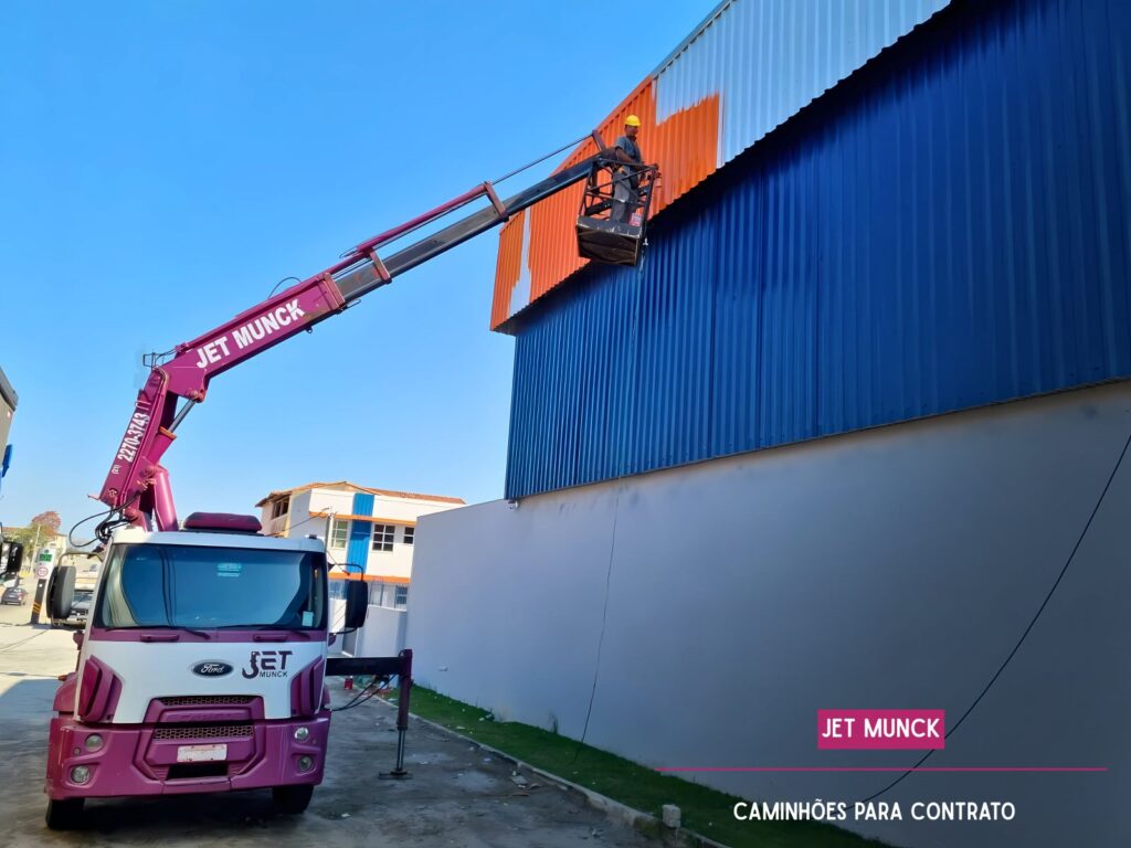 preço do aluguel de caminhão Munck